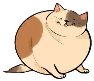 Fat Calico, by BADArt.ca